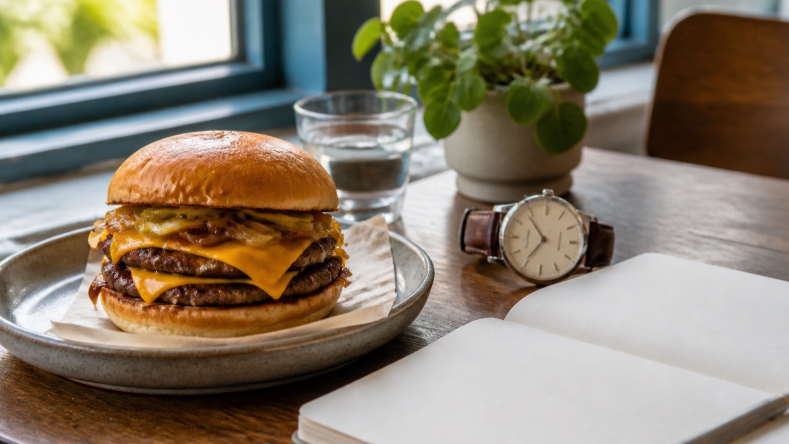 Smash burger disponible le lundi à Annecy